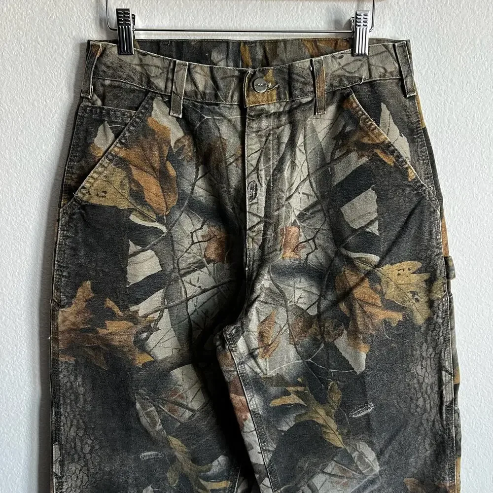 Carhartt B158 CMO realtree camo work wear carpenter pants